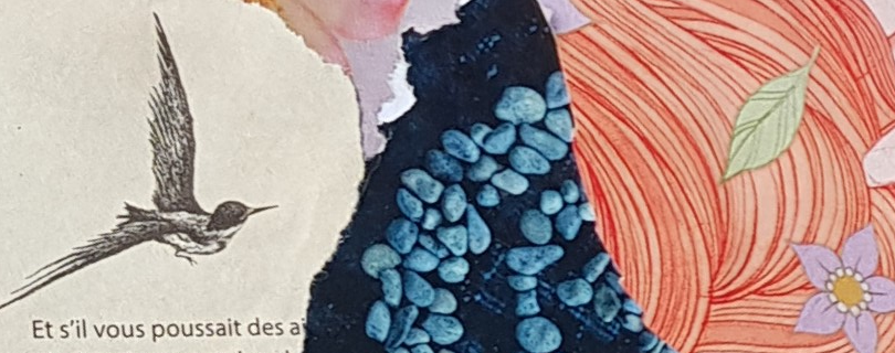 il est des mots qui transforment (collage Cristelle Charmasson)
